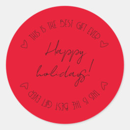 おもしろいとカスタマイズ可能なシール ラウンドシール