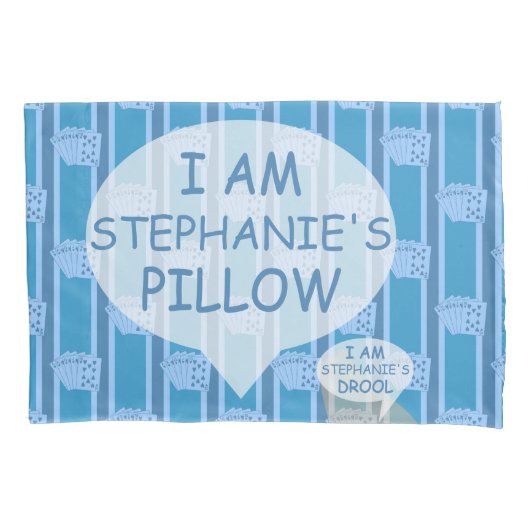 おもしろいとカファンシースタマイズ王室の可能フラッシュ 枕カバー (正面)