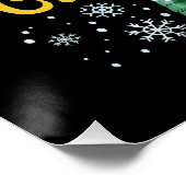 おもしろいとカラフルクリスマスウィッシュデザイン ポスター (コーナー)