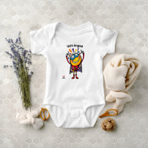 おもしろいとカラフルスーパーヒーロー絵文字トドラー