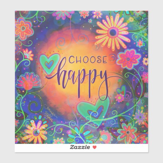 おもしろいとカラフル選択Happy勇気付けられる シール (シート)