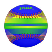 おもしろいとカラフル 野球ボール (正面)
