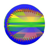 おもしろいとカラフル 野球ボール (正面左)