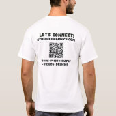 おもしろいとキャッチーな「Sum Ting Wong」Tシャツ Tシャツ (裏面)