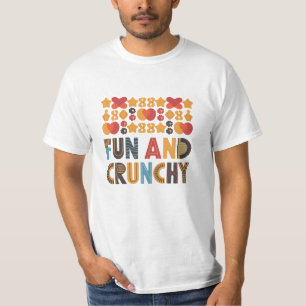 おもしろいとクランチ Tシャツ