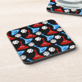 おもしろいとゲームパターン コースター (左側)