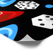 おもしろいとゲームパターン ポスター (角)