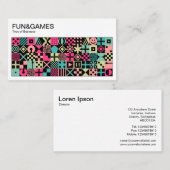 おもしろいとゲーム 名刺 (正面/裏面)