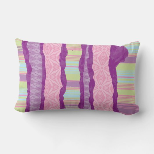 おもしろいとスタイリッシュ装飾用クッション ランバークッション (裏面)