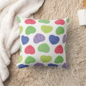 おもしろいとトレンディーポピッポップ・アートのト – itハートデザイン クッション (ブランケット)