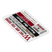 おもしろいとトレンディー「日付の保存」結婚の マグネット (右側)