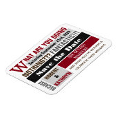 おもしろいとトレンディー「日付の保存」結婚の マグネット (左側)