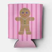 おもしろいとピファンシーンクジンジャーブレッドマン 缶クーラー (正面)