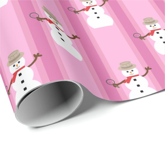 おもしろいとピファンシーンク雪だるま刑事 ラッピングペーパー (ロールコーナー)