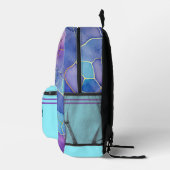 おもしろいとファンキーアルコールおよびインク設計 プリントバックパック (右)