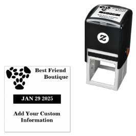 おもしろいとファンキーカスタム日付スタンプ セルフインキングスタンプ