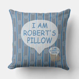 おもしろいとファンシーカスタマイズ可能なスパイラルストライプの クッション