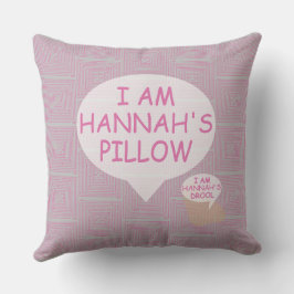 おもしろいとファンシーカスタマイズ可能なピンク迷路 クッション