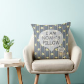 おもしろいとファンシーカスタマイズ可能な明るいストライプの星 クッション (椅子)