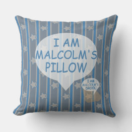 おもしろいとファンシーカスタマイズ可能な星ストライプの クッション