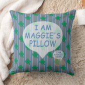 おもしろいとファンシーカスタマイズ可能な4リーフクローバー クッション (ブランケット)