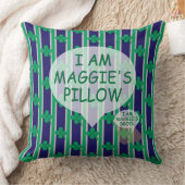 おもしろいとファンシーカスタマイズ可能な4リーフクローバー クッション (ブランケット)