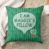 おもしろいとファンシーカスタマイズ可能な4リーフクローバー クッション (ブランケット)