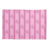 おもしろいとファンシーカスタマイズ可能な4リーフクローバー 枕カバー (裏面)