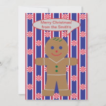 おもしろいとファンシークリスマスペパーミントジンジャーブレッドマン