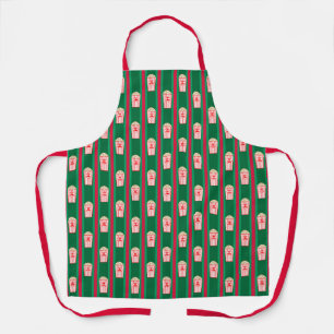 おもしろいとファンシークリスマスポップコーン エプロン
