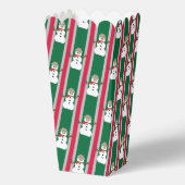 おもしろいとファンシークリスマス雪だるま探偵ポップコーン フェイバーボックス (裏面)