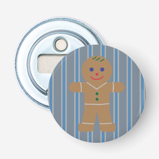 おもしろいとファンシージンジャーブレッドマン 栓抜き (正面)
