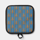 おもしろいとファンシージンジャーブレッドマン 鍋敷き (正面)