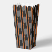 おもしろいとファンシーハロウィンブラックシルエット猫 フェイバーボックス (正面)