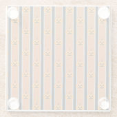 おもしろいとファンシーハロウィーンカボチャ ガラスコースター (裏面)