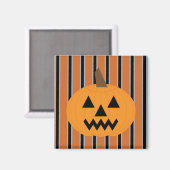おもしろいとファンシーハロウィーンカボチャ マグネット (正面/裏面)