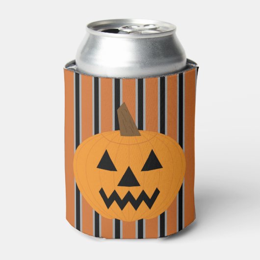 おもしろいとファンシーハロウィーンカボチャ 缶クーラー (缶正面)