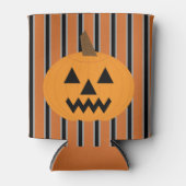おもしろいとファンシーハロウィーンカボチャ 缶クーラー (正面)