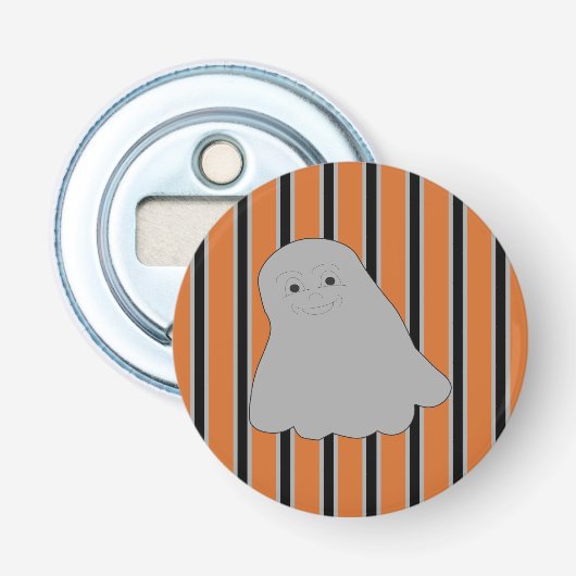 おもしろいとファンシーハロウィーン幽霊 栓抜き (正面)