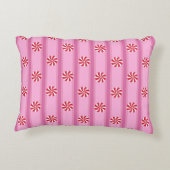 おもしろいとファンシーピンククリスマスペパーミントキャンディ アクセントクッション (裏面)