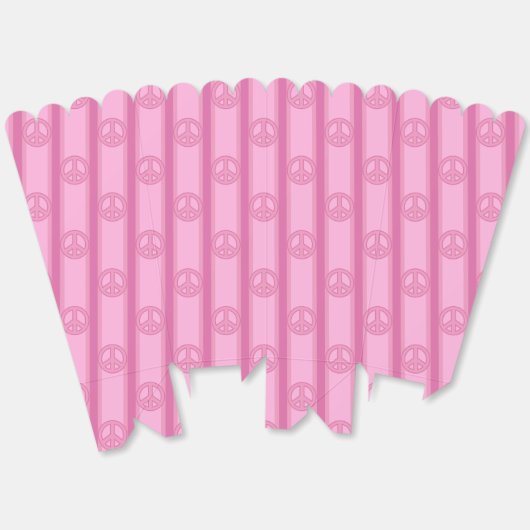 おもしろいとファンシーピンクピースサインポップコーン フェイバーボックス (見開き)