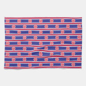 おもしろいとファンシーペパーミントキャンディ キッチンタオル (横)