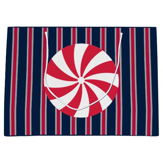 おもしろいとファンシーペパーミントキャンディ ラージペーパーバッグ (正面)