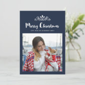 おもしろいとフェスティバルのクリスマス紙吹雪写真 シーズンカード (スタンド正面)