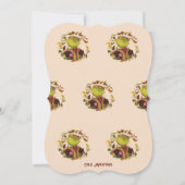 おもしろいとフェスティバルシーズンズグリーティングホリデーカード (裏面)