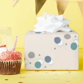 おもしろいとフェスティバルドットの折り返し紙 ラッピングペーパー