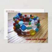 おもしろいとブファンキーレスレット ポストカード (正面/裏面)