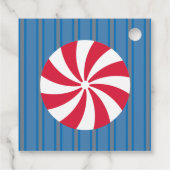 おもしろいとブルーファンシークリスマスペパーミントキャンディ フェイバータグ (裏面)