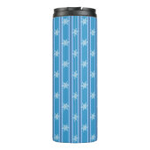 おもしろいとブルーファンシースノーフレーク タンブラー (裏面)