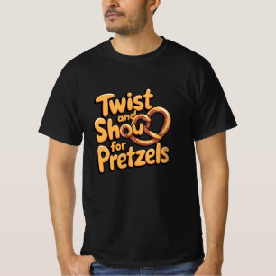 おもしろいとプはっきりしたレツェルの恋人グラフィックス Tシャツ